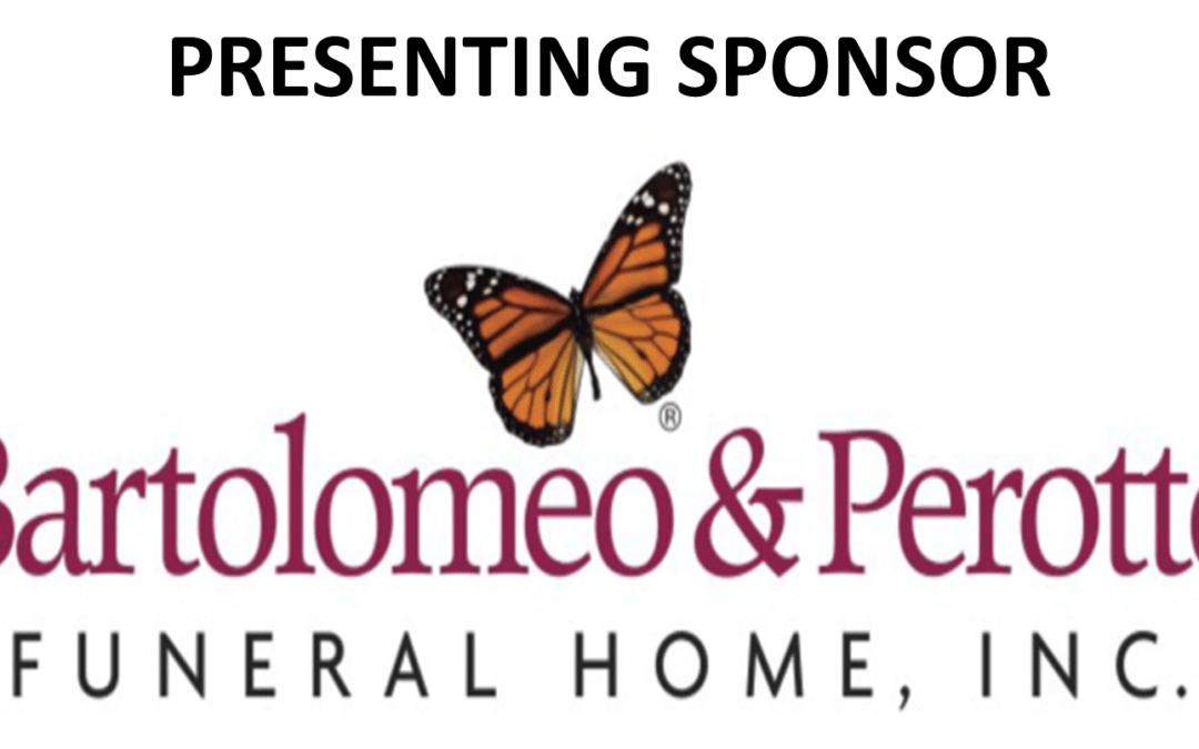 Presenting Sponsor Logo with Butterfly