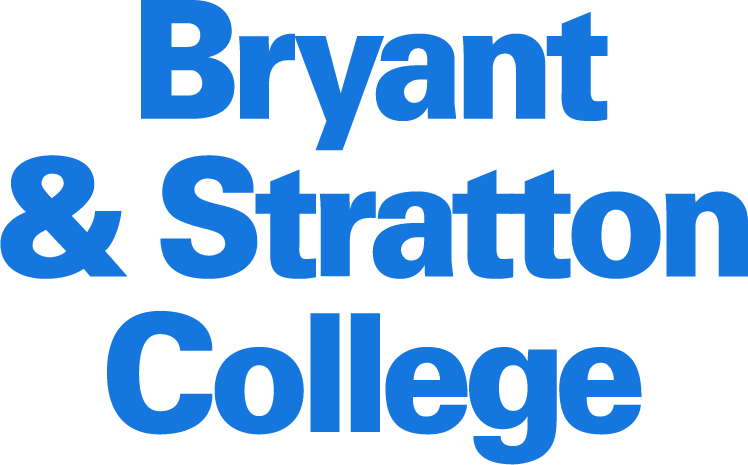 Bryant & Stratton College Logo in Bright Blue